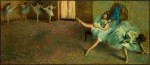 Before the Ballet by Degas