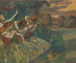 Four Dancers by Degas